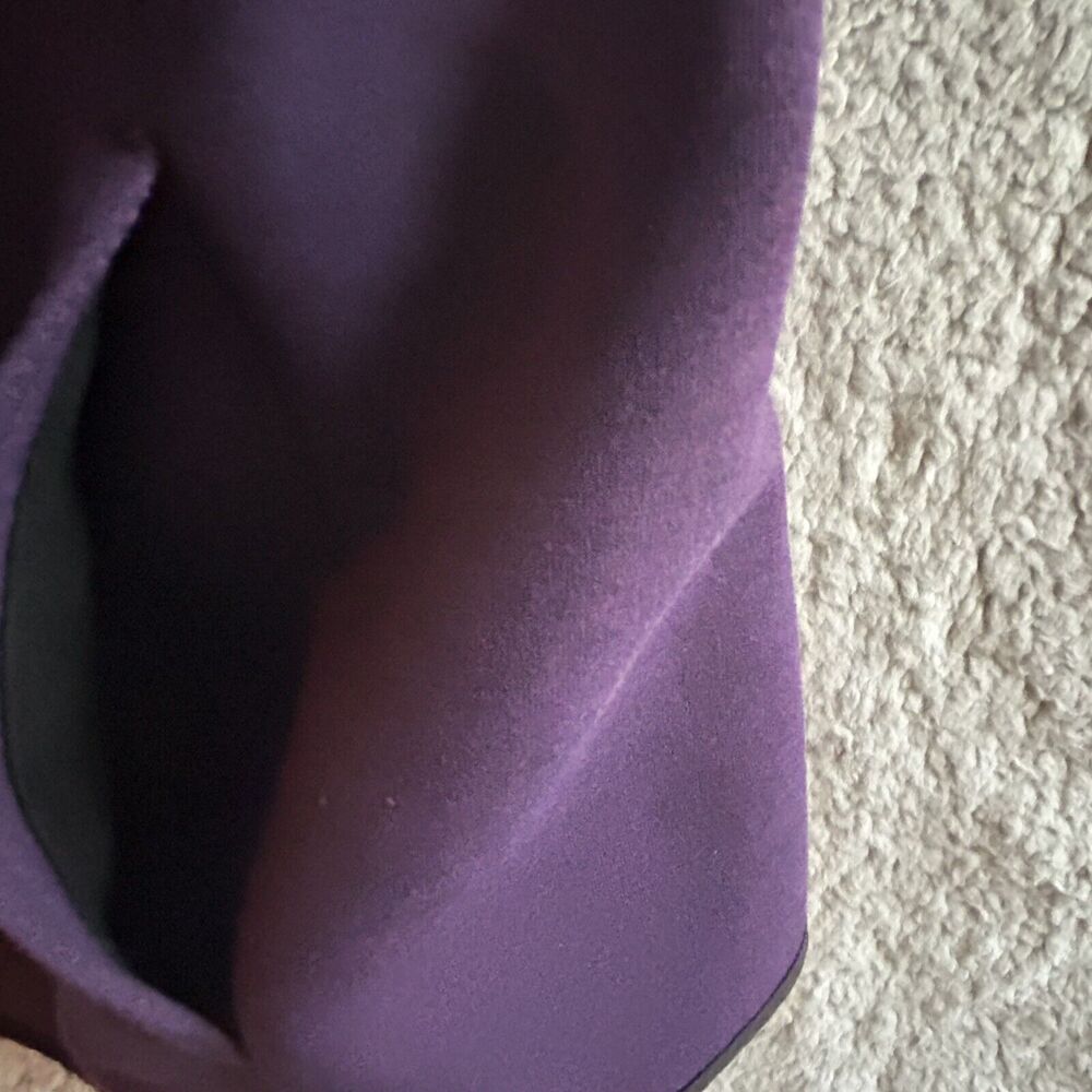 Gerry Women's Size Small Hooded Sleeveless Vest Purple Outerwear Athletic Zip - Picture 14 of 15